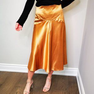 Moschino Gold Skirt